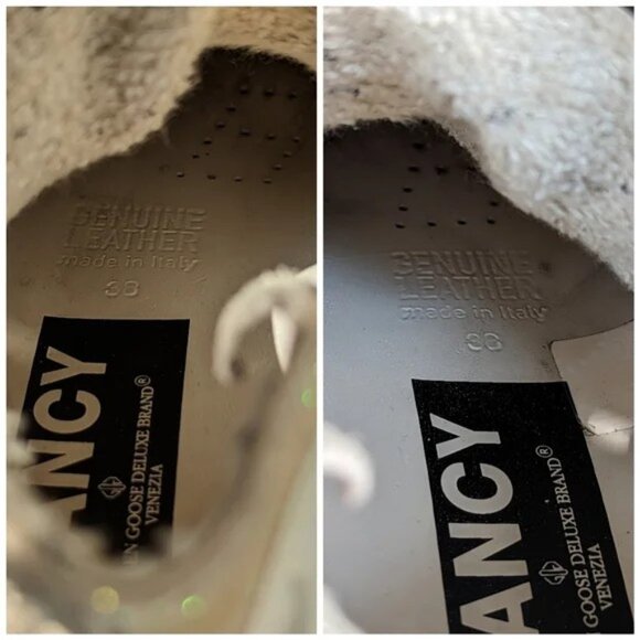 Golden Goose Glitter Francy High Top Sneakers - Picture 13 of 15